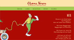 Desktop Screenshot of clowns-nasen.de